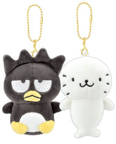 Bring double the charm to your everyday life with these adorable magnetic plush keychains featuring Sanrio's beloved bad boy Bad Badtz Maru and his sweet girlfriend Hana Maru! These inseparable lovebirds are ready to add a touch of kawaii rebellion to your bags, keys, or any magnetic surface.